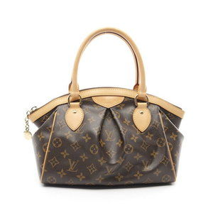 Louis Vuitton Tivoli Handbag Leather Monogram Brown